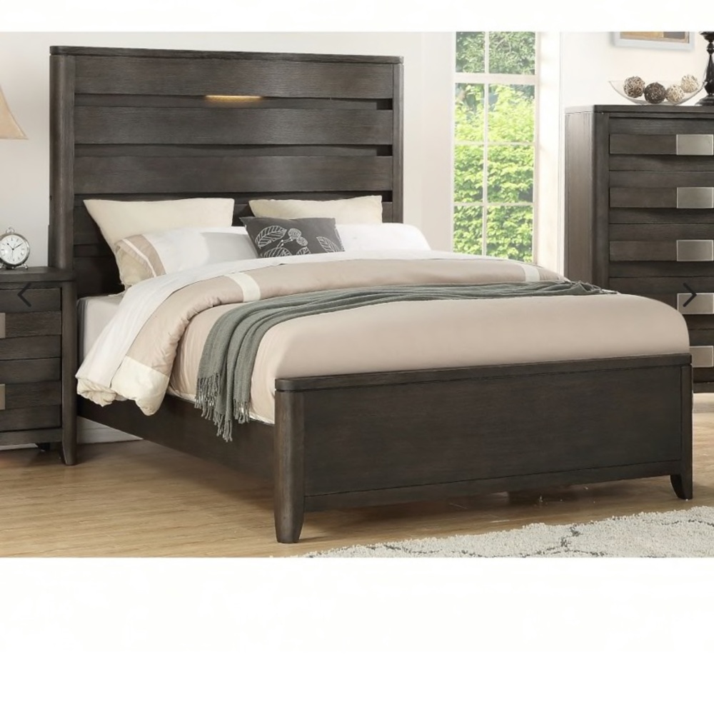 Bed and dresser